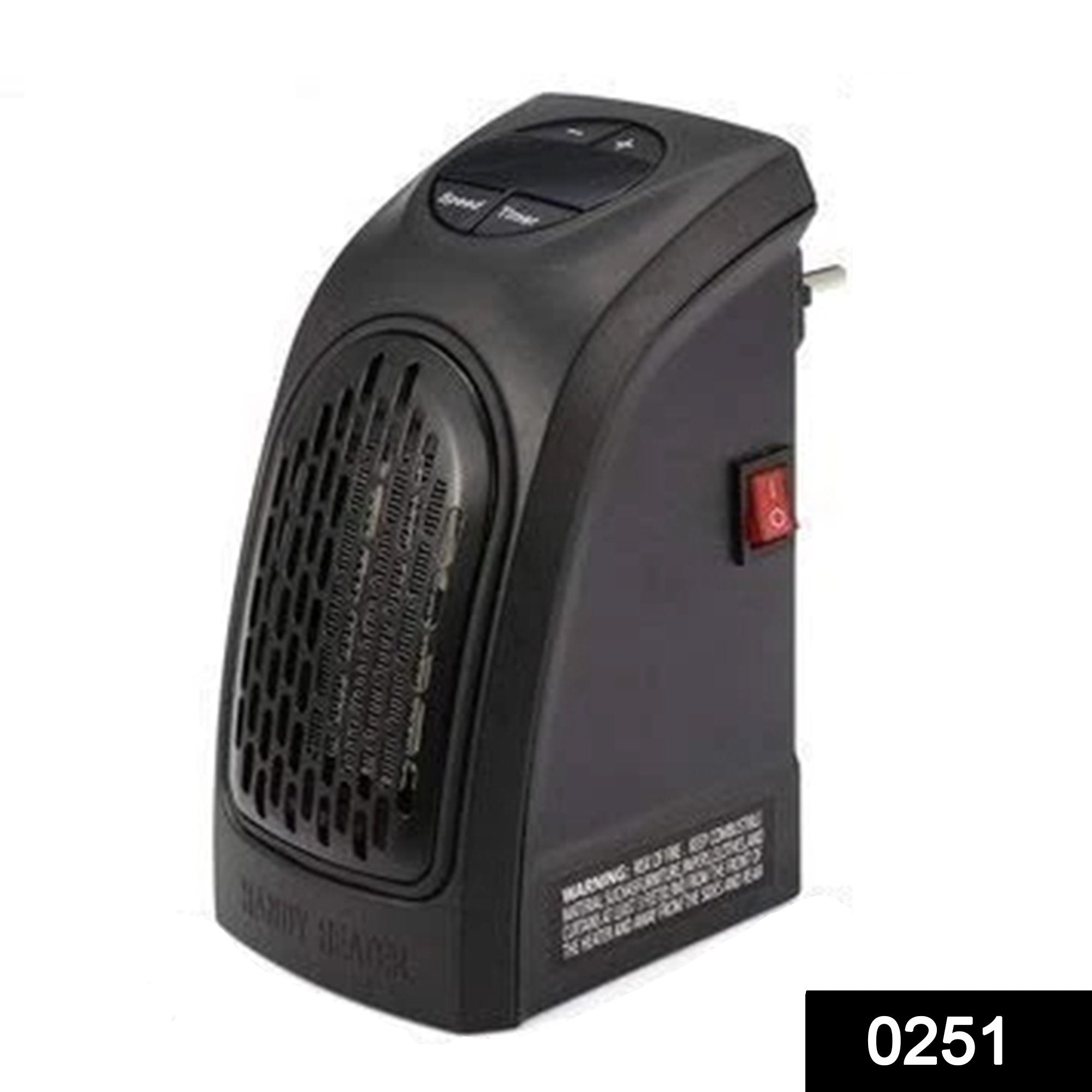 0251 Electric Mini Handy Heater Plug-In Wall (400w) - SkyShopy 0251 Electric Mini Handy Heater Plug-In Wall (400w) - SkyShopy